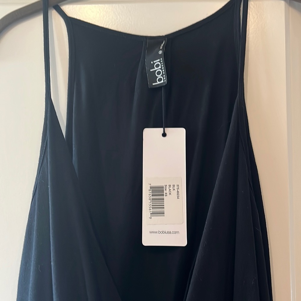 Bobi, black jumpsuit, NWT, size XS